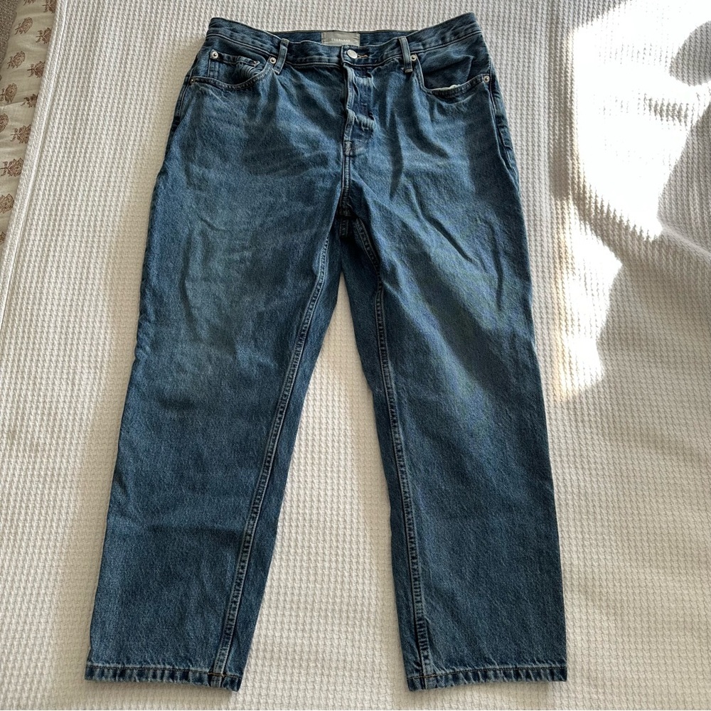 Everlane The 90's Cheeky Jean Straight Fit with Button Fly